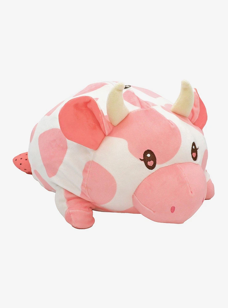 Plushible 2-in-1 Rosie the Strawberry Cow Snugible