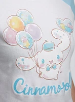 Cinnamoroll Balloons Raglan Girls Baby T-Shirt