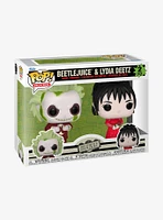 Funko Pop! Movies Beetlejuice Beetlejuice Lydia Deetz & Beetlejuice Vinyl Figure Set