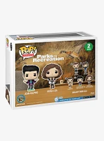 Funko Pop! Television Parks and Recreation "Don't Be Suspicious" Jean-Ralphio & Mona-Lisa Vinyl Figure Set