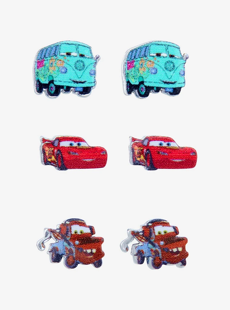 Disney Pixar Cars Character Stud Earring Set