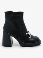 Yoki Karil Buckle Hardware Ankle Boots