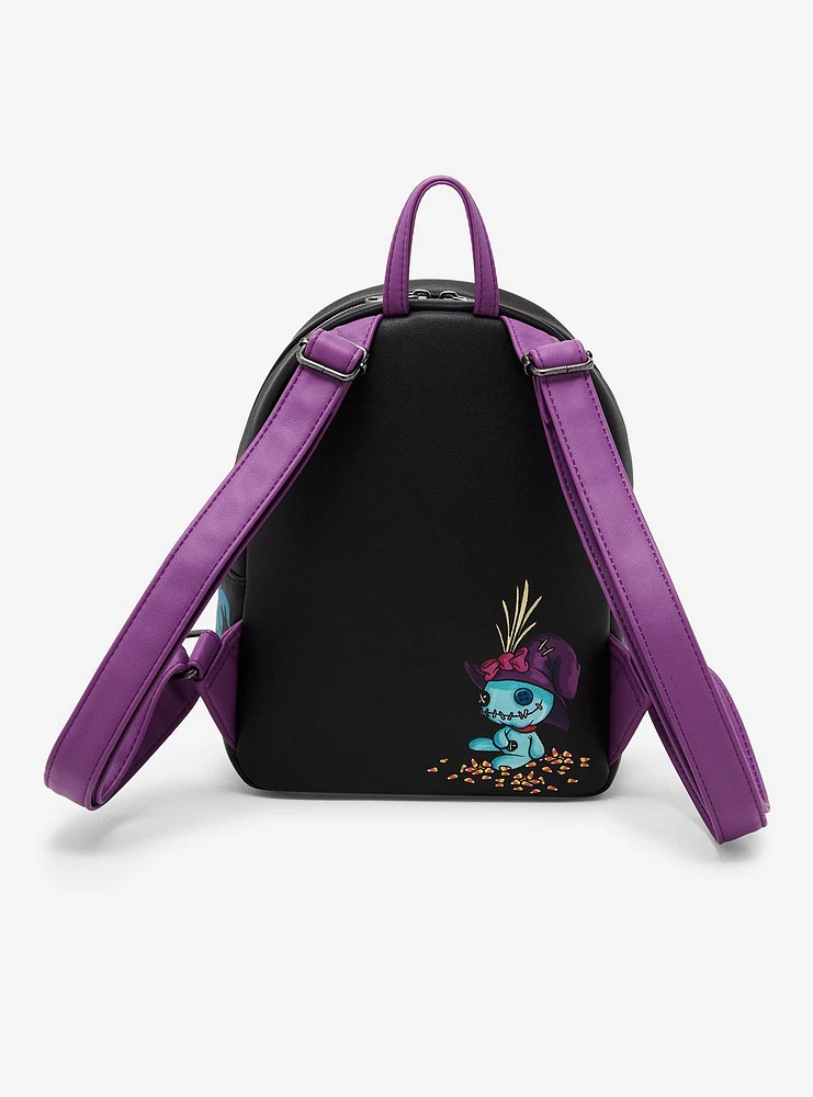 Loungefly Disney Stitch & Scrump Trick Or Treat Mini Backpack