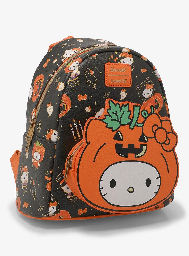 Loungefly Hello Kitty Pumpkin Mini Backpack