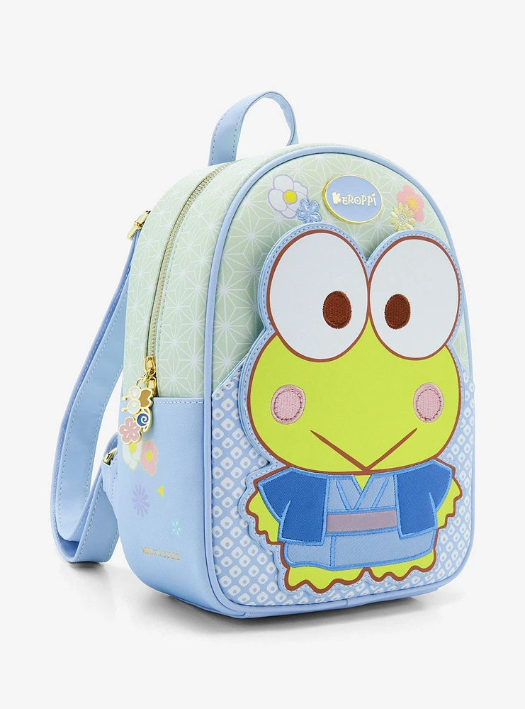 Her Universe Keroppi Wagara Kimono Mini Backpack