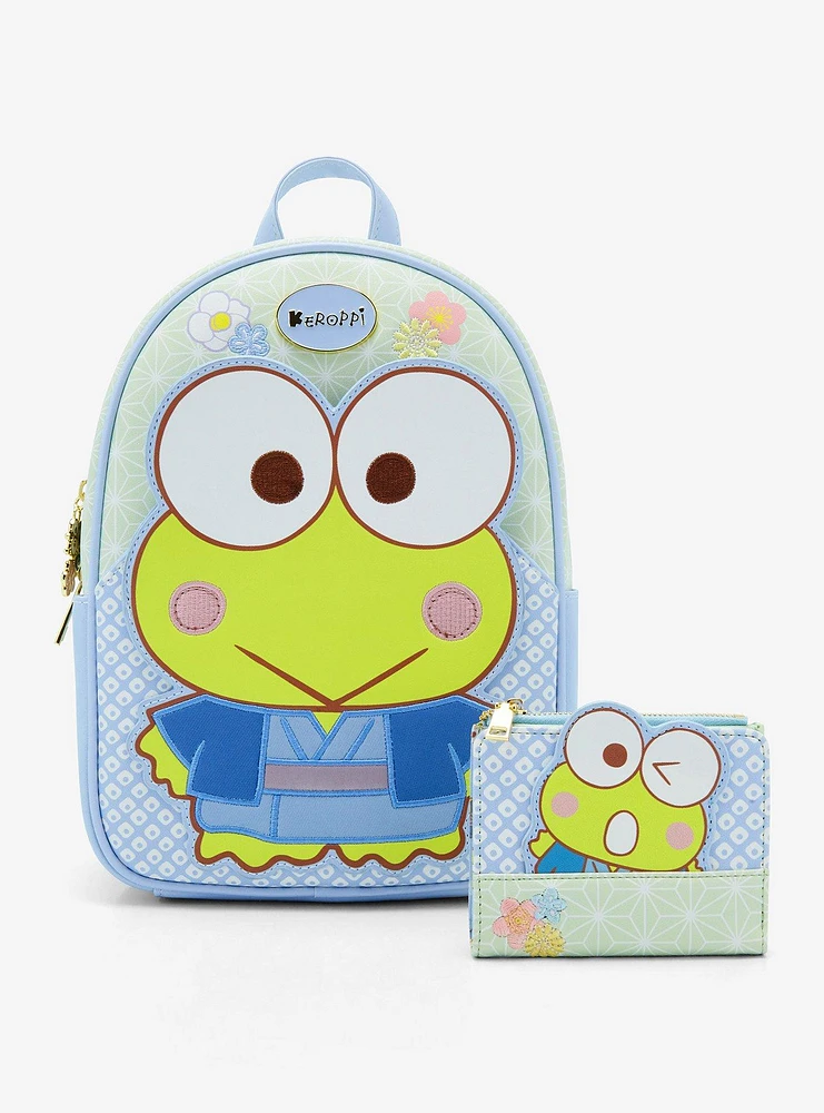 Her Universe Keroppi Wagara Kimono Mini Wallet