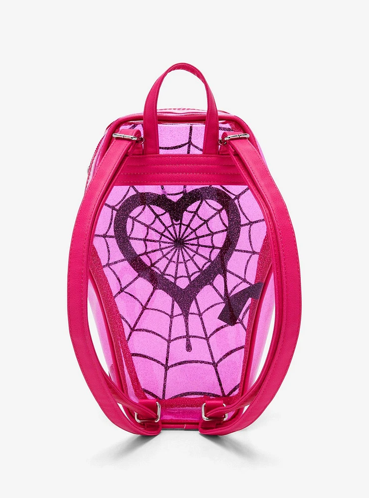 Monster High Draculaura Coffin Translucent Figural Mini Backpack