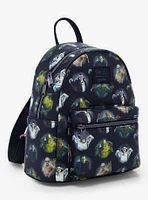 Loungefly Universal Monsters Characters Allover Print Mini Backpack