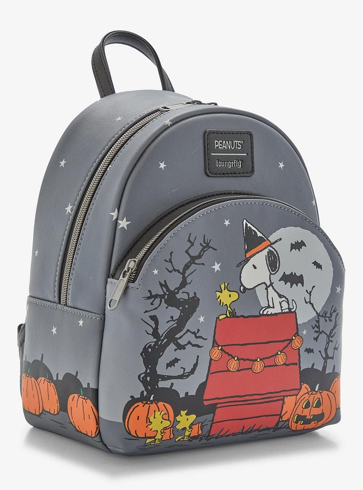 Loungefly Peanuts Snoopy & Woodstock Halloween Mini Backpack