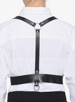 Black Double Buckle Harness