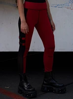 Her Universe Marvel Deadpool & Wolverine Mesh Color-Block Leggings