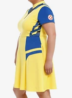 Her Universe Marvel Deadpool & Wolverine Color-Block Dress Plus