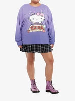 Hello Kitty And Friends Magic Card Girls Long-Sleeve Athletic Jersey Plus