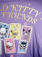 Hello Kitty And Friends Magic Card Girls Long-Sleeve Athletic Jersey Plus