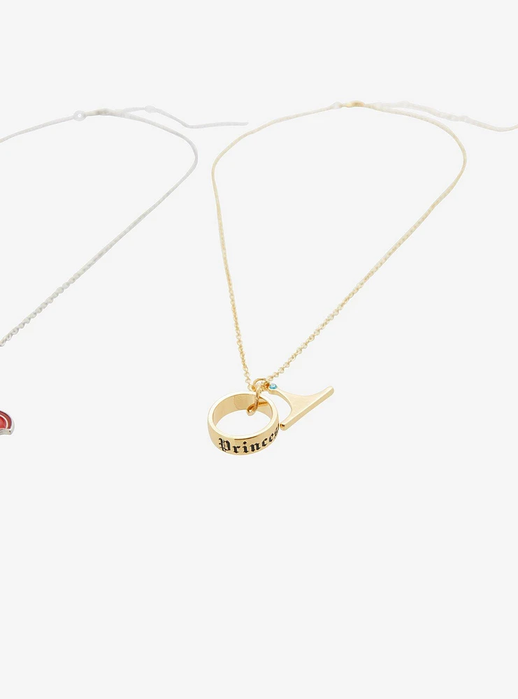 Adventure Time Marceline & Princess Bubblegum Best Friend Necklace Set