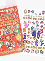 Super Mario Sticker Sheet Book