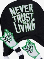 Beetlejuice Quote Sandworm Tassel Beanie