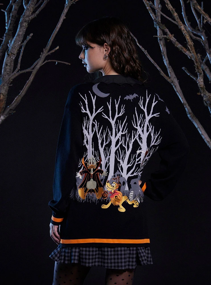 Her Universe Disney Halloween Trick-Or-Treat Girls Cardigan