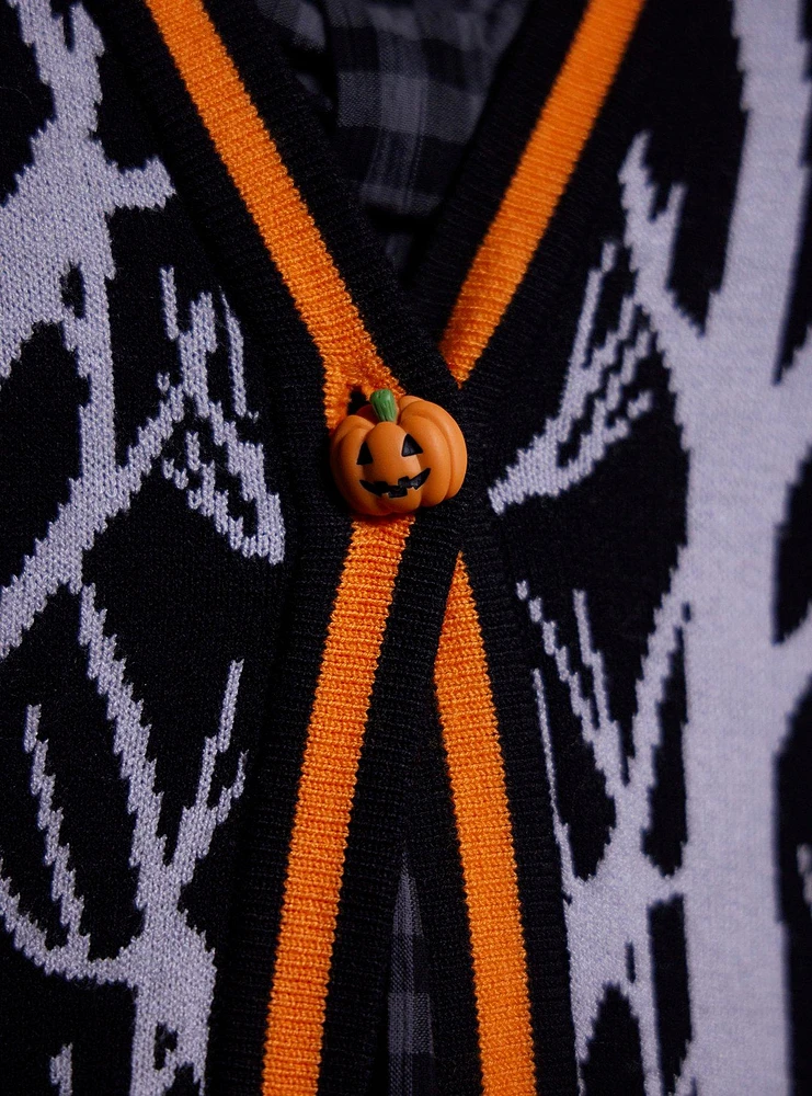 Her Universe Disney Halloween Trick-Or-Treat Girls Cardigan