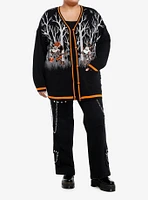 Her Universe Disney Halloween Trick-Or-Treat Girls Cardigan Plus