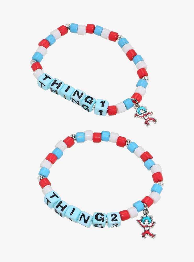 Dr. Seuss Thing 1 & Thing 2 Best Friend Bracelet Set