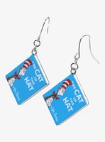 Dr. Seuss The Cat In The Hat Book Drop Earrings