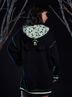 Her Universe Disney Halloween Mickey Mouse Ghost Glow-In-The-Dark Hoodie Dress