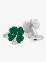 Green Clover Cufflinks