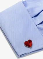 Red Heart Cufflinks