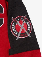 Marvel Deadpool Logo Hockey Jersey - BoxLunch Exclusive