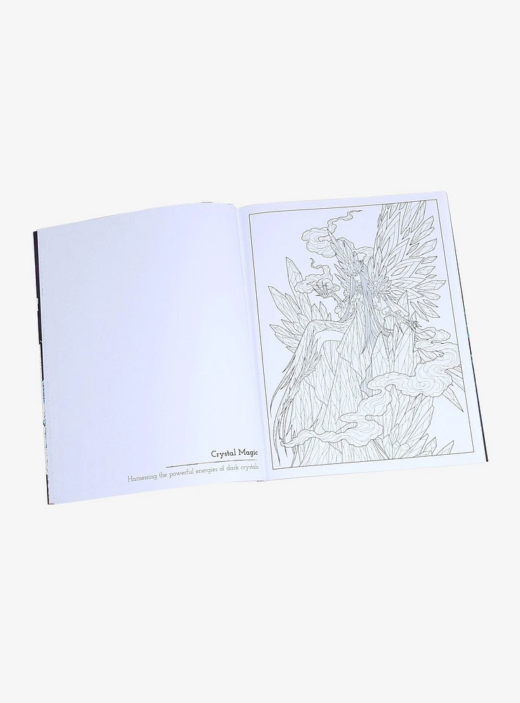 Dark Fairies Coloring Book By Tabreth