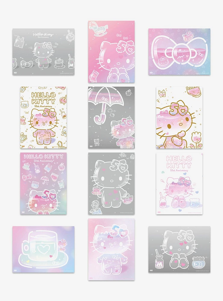 Hello Kitty 50th Anniversary Poster Book