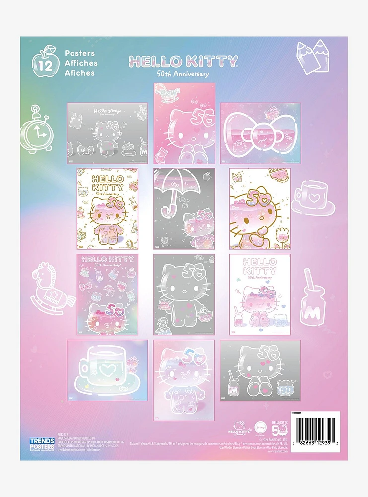 Hello Kitty 50th Anniversary Poster Book