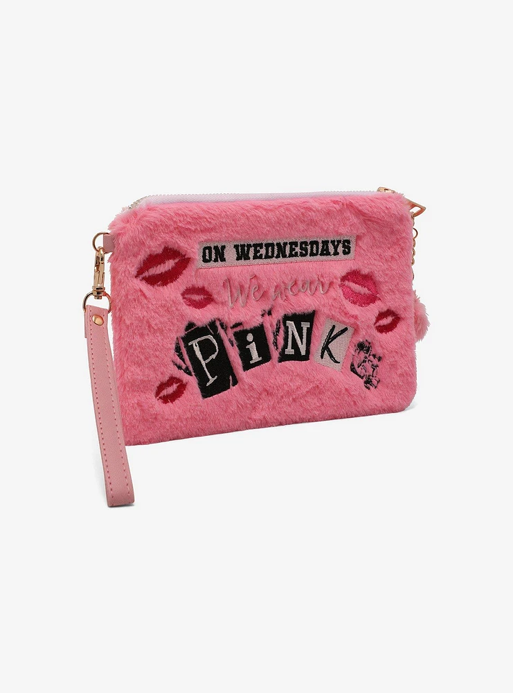 Mean Girls Fuzzy Accessory Pouch