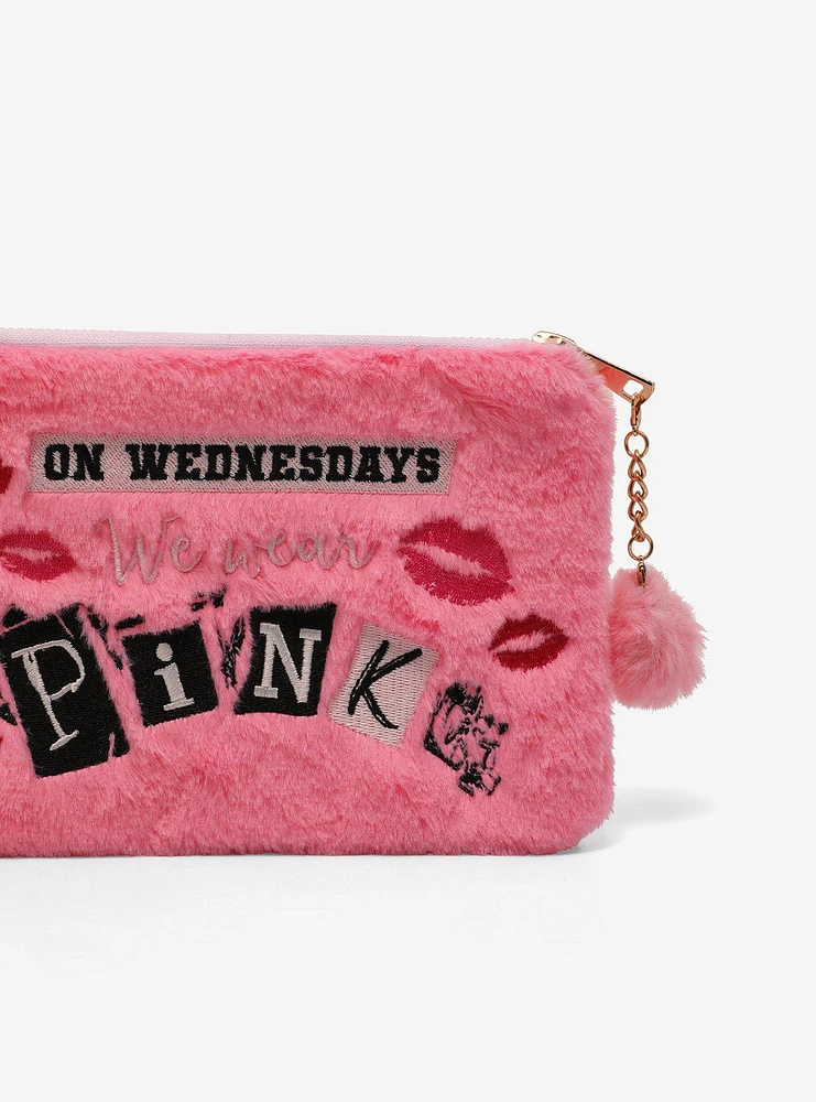 Mean Girls Fuzzy Accessory Pouch