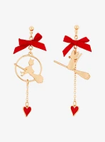 Studio Ghibli Kiki's Delivery Service Silhouette Mix Matched Earrings — BoxLunch Exclusive