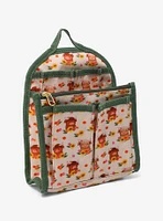 Floral Highland Cow Allover Print Mini Backpack Organizer - BoxLunch Exclusive