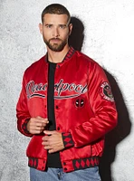 Marvel Deadpool Red Bomber Jacket — BoxLunch Exclusive