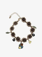 Studio Ghibli® My Neighbor Totoro Sunflower Charm Bracelet