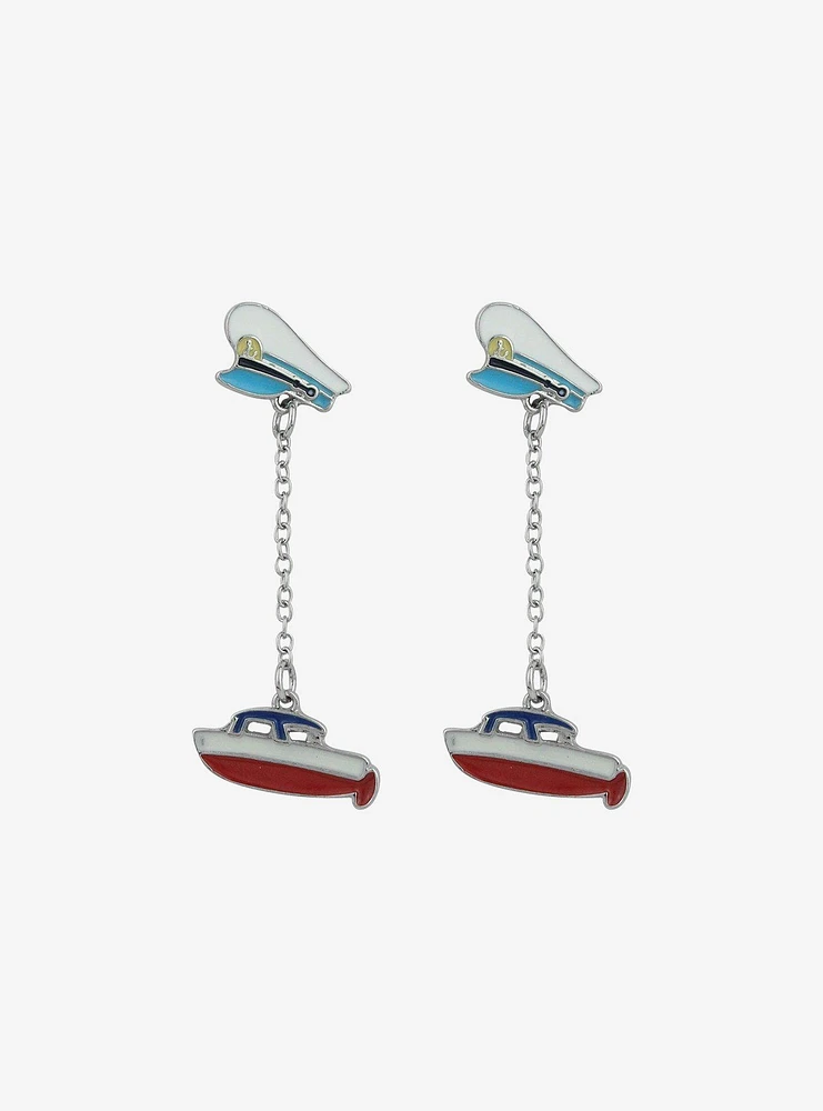 Studio Ghibli® Ponyo Sosuke Hat & Boat Earrings