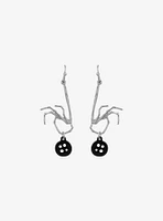 Coraline Beldam Hand Button Earrings