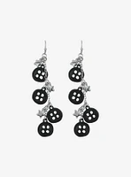 Coraline Button Stars Drop Earrings