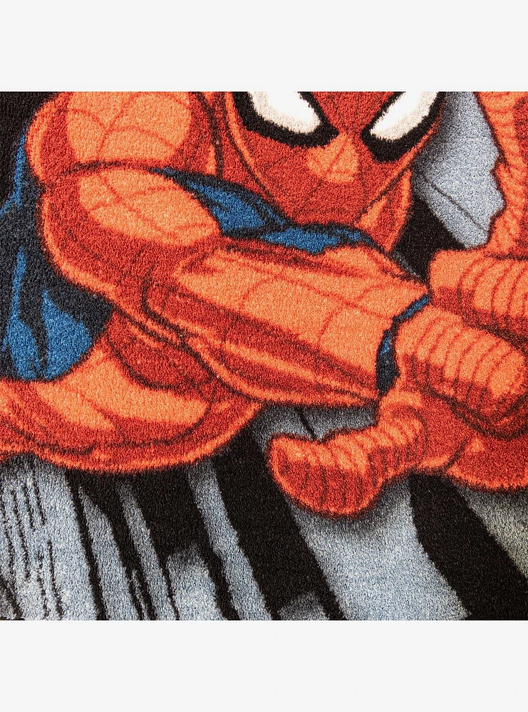 Marvel Spider-Man Gray Accent Rug