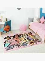 Disney Princesses Group Accent Rug