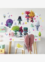 Trolls 3 Band Together with Glitter Wall Decals
