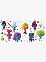 Trolls 3 Band Together with Glitter Wall Decals