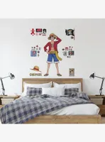 One Piece Luffy Giant Peel and Stick Wall Decals