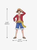 One Piece Luffy Giant Peel and Stick Wall Decals