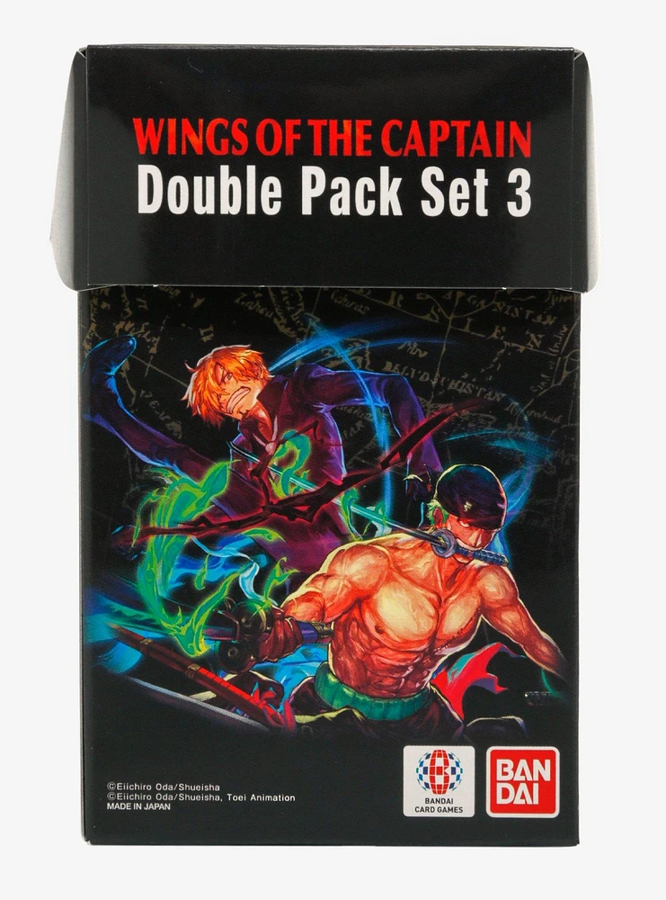 One Piece Card Game Wings Of The Captain Booster Double Pack Set