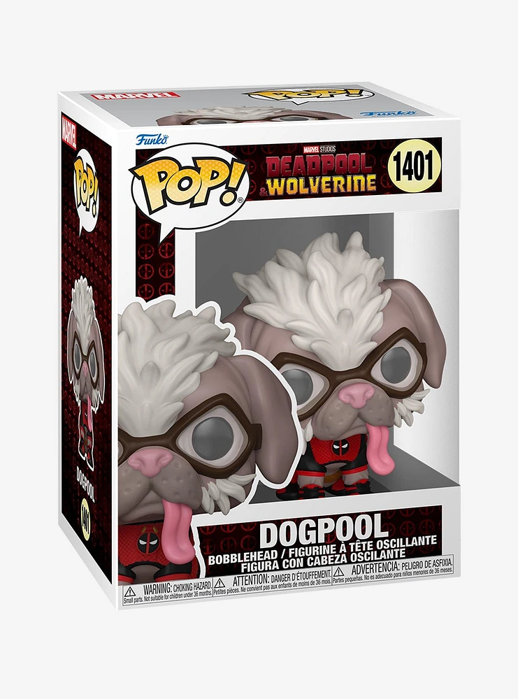 Funko Marvel Deadpool & Wolverine Pop! Dogpool Vinyl Bobble-Head